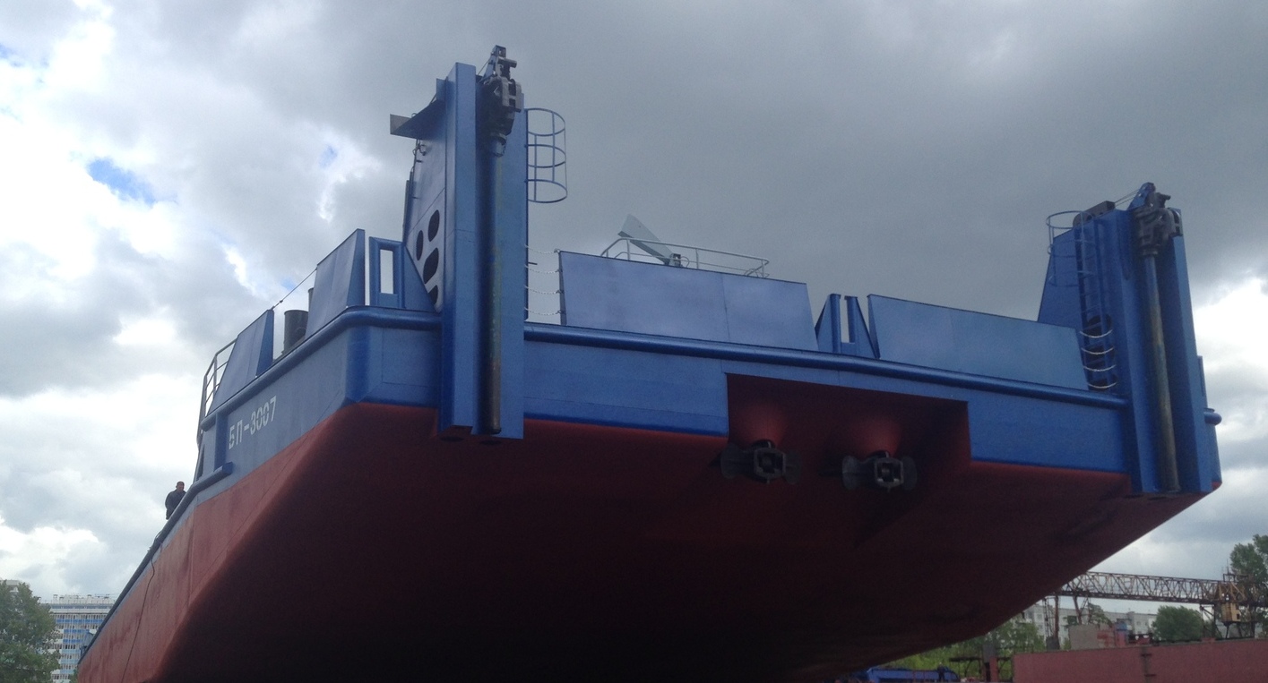 Реконструкция судов под установку автосцепов типа "УДР"