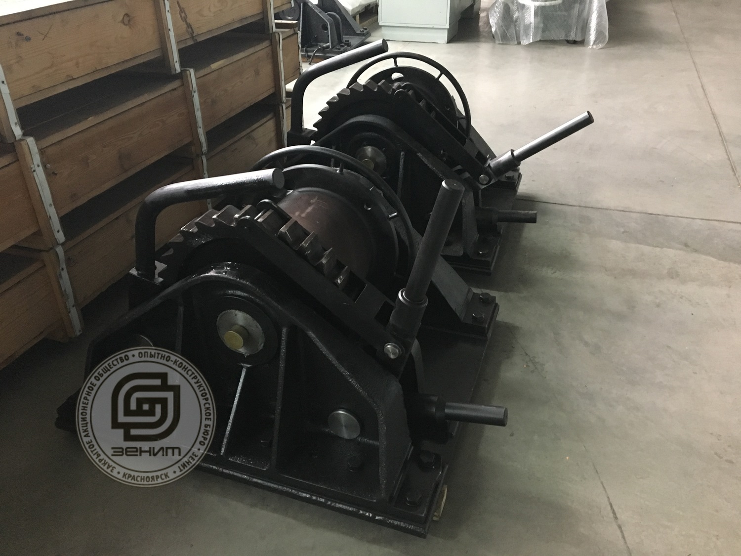 Барабан натяжной БН-400 (лебедка Сторожева) 